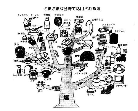 さまざまな分野で活用される塩